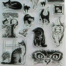 Cat Scrapbooking Cutting Dies Stencil DIY Album Card Paper Embossing Craft V4H1