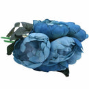 1 Bouquet 6 Heads Artificial Peony Flower Bridal Home Wedding Garden Decor,