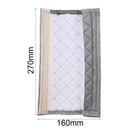2 Piece Car Belt Pad Belt Protector Seat Belt Protector (Gray)