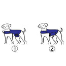 Dog Anxiety Thunder Vest Calming Dog Thunder Jacket Wrap For Dogs Gray L