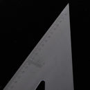 2x Plastic 30/60/45/90 Degree Geometry Triangle Ruler For  Drawing Math