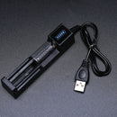 Universal USB LCD Smart Battery Charger For 18650 Rechargeable Li-Ion Battery