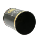 Stylish Hand-craft Round Steel Pen Pencil Holder Brush Organizer 11x15cm