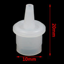 10pcs Eyelash Glue Replacement Bottle Mouth Head Convenient Extended Glue lj