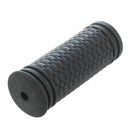 2 Pcs Black Texture Non-slip Rubber Handlebar Grip for Bike Bicycle