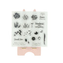 flowe transparent clear silicone stamp/seal for scrapbooking/photo album decor Z
