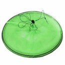 Nylon Fish Foldable Crab Shrimp Keep Fishing Net 4 Layers 18" Length Green B8L1
