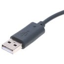 Wired controller USB breakaway adapter cable cord for xbox 360 Gray 23cm G 3~