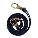Adjustable Canvas School Shoulder Bag Strap Handbag Replacement 1.2cm Blue