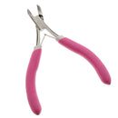 Stainless Steel Nails Cuticle Nipper Hard Skin Remover Manicure Tool Pink