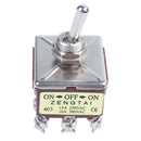 10A/380VAC 15A/250VAC 3 Position 4PDT ON/OFF/ON 12 Pin Toggle Switch