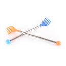 Portable Stainless Steel Telescopic  Back Scratcher Cool Itch Scratchã€ ~ï¼ˆ