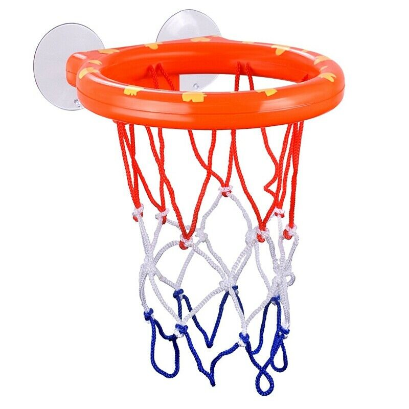 Bath Toys Fun Basketball Hoop Balls Playset For Boys Girls Bathtub Game Edu P8V1