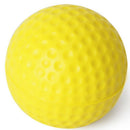 10pcs Yellow Soft Elastic Indoor Practice PU Golf Ball Y5H6