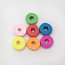 100x mixed wooden spacer beading beads wood bead jewelry accessory BX