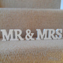 Prochive wedding table deco letters in raw wood MR & MRS G4Q9