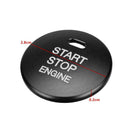 Engine Start Stop Push Button Cover Trim for Mazda 3 Axela CX-3-4-5 (Black)