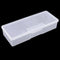 Nail Polish Holder Plastic Nail Supplies Storage Box Rectangle Nail Brushes O9L3
