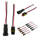 5 Sets Portable Car Professional Durable AWG Waterproof 2 Pin Connector Plug