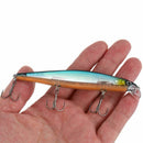 1PCS Minnow Fishing Lure 11CM 13G Pesca Hooks fish Wobbler Tackle Crankbait L7I9