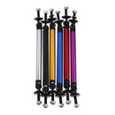 2Pcs Tone Aluminum Alloy Car Front Bumper Lip Splitter Tie Rod 10cm 3.9inch