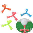 Golf Tee Ball Holder Anti-flying Rotatable Tripod Aids Adjustable Height Out Hn
