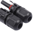 1Pair Solar Connector Solar Solar Plug Cable Connectors for Solar PanelsS Hn