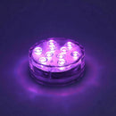 Submersible 10 LED Waterproof Light RGB For Vase Wedding Gift Fish Party T1T8