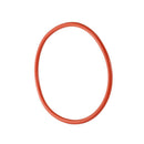 70 mm Outside Dia 3 mm thick Flexible Silicone O Ring Seal Brick Red J3P8