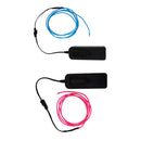 Luminescent Neon LED Lights Glow EL Wire String Strip 2