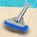 5inch Spa Floor Wall Cleaning Stainless Steel Heavy Duty Swimming Pool Brush