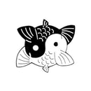 Creative Lucky Fish Brooches Badges Unisex Backpack Clothing Pins (Style 1) A