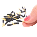 30Pcs Copper Head Fishing Gear Block Rotation Drift Fishing Silicone Floats Too-