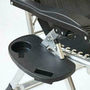 Lounger Chair Tray Side Clip Table Garden Recliner new Cup Holder J2V2