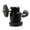 1/4 '' Smart Head Bracket Hot Contact Slide  For Camera Tripod Black