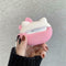 Pink Camera Pattern Earphone Case Soft Silicone Protective Cover for AirPods Pro