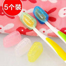 5 PCS Toothbrush Head Cover Electric Manual Brush Travel Case Cap Teeth Care