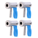 4x Valve Air Pump Tire Inflator Connector Adapter Heavy-duty Nickel 6MM/8MM
