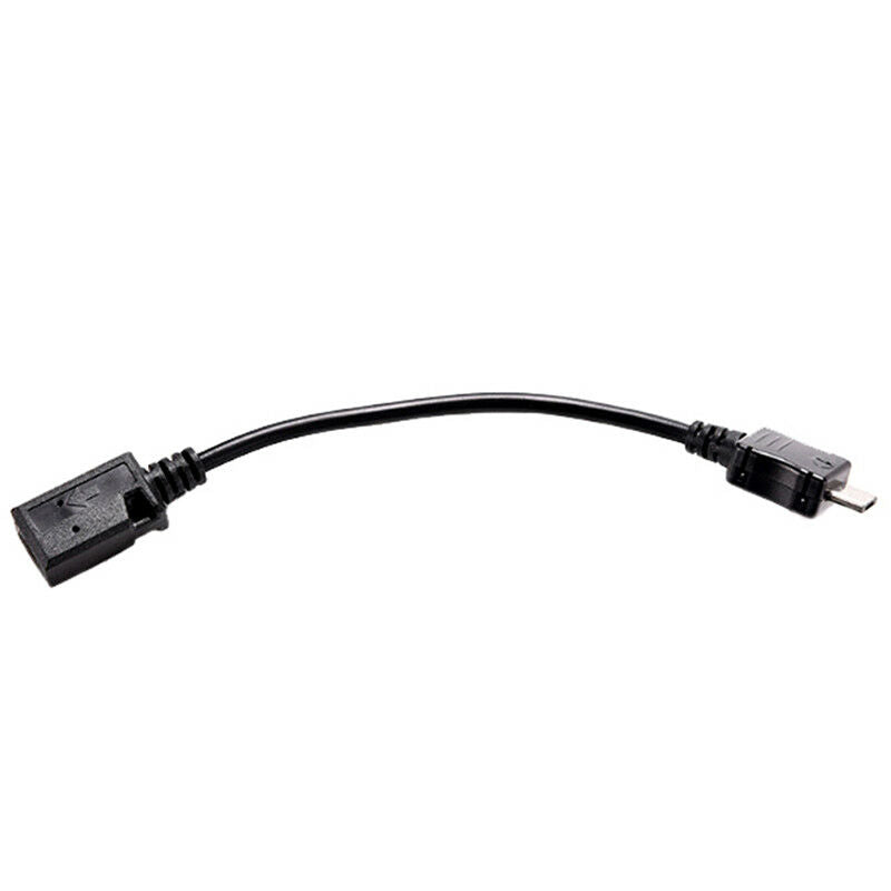 2pcs Micro USB Male to Mini USB Female Data Sync & Charge Adapter Cable %o