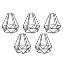 Industrial Iron Wire Bulb Guards Clamp Metal Lamp Cage Retro Trouble Light Parts