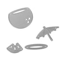 4pcs Metal Cutting Dies Stencils Juice Shape Scrapbooking Album Decor Gifts