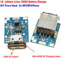 2x Micro USB 5V Li-ion 18650 Battery Charger Module Board DIY Power Bank JR