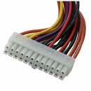 29.5cm Computer PSU ATX 24 Pin Male to Female Extension Power Cable I7J6