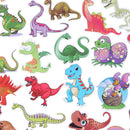 50Pcs Cartoon dinosaur mixed stickers scrapbook suitcase laptop guitar sticke OZ