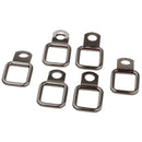 6pcs Steel D Ring Tie Downs for Jeep Wrangler Trunk Cargo