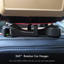 2x Auto Car Back Seat Headrest Hanger Storage Hooks Holder For Bag Handbag Food