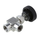 1/4" BSP Female Thread 304 Stainless Steel Flow Control Shut Off Needle Valve 1x