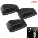 3X Convenient Vehicle Hangers Auto Car Bag Hook Holder Black Car Holder Clip ME