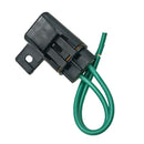 1 Set Inline Fuse Holder,15 AWG Gauge Copper Wire Car Auto Blade Fuse Waterproof