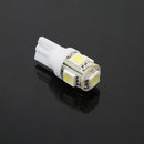10x T10 194 168 SMD 5050 LED Car Wedge Tail Side Parking Light Globe 12V WHITE